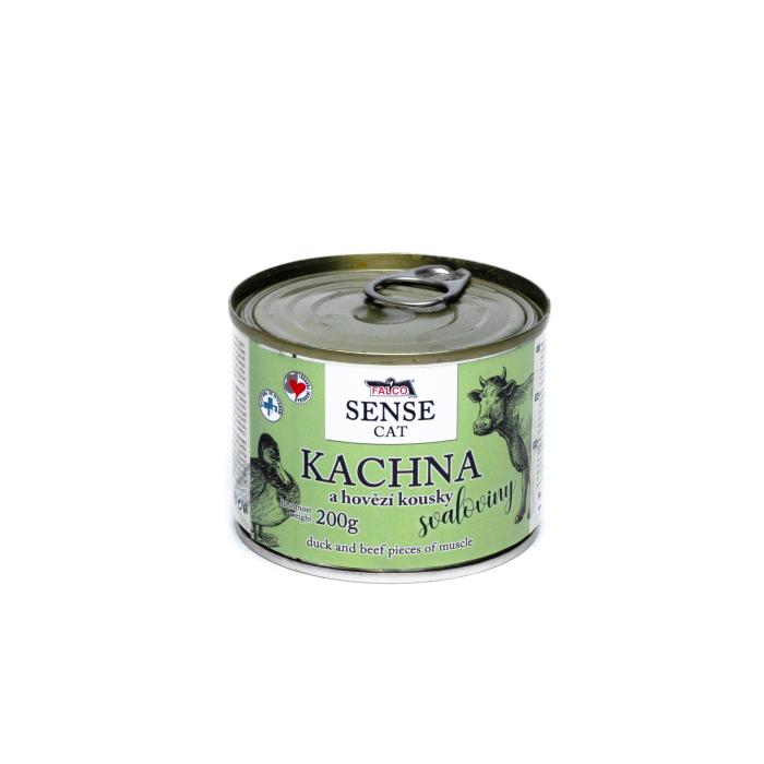 FALCO SENSE CAT 200g kachna a hovězí